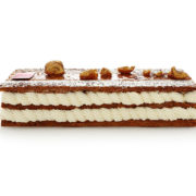 Mille-Feuille de l'Hiver : pâte feuilleté, crème de marron chantilly