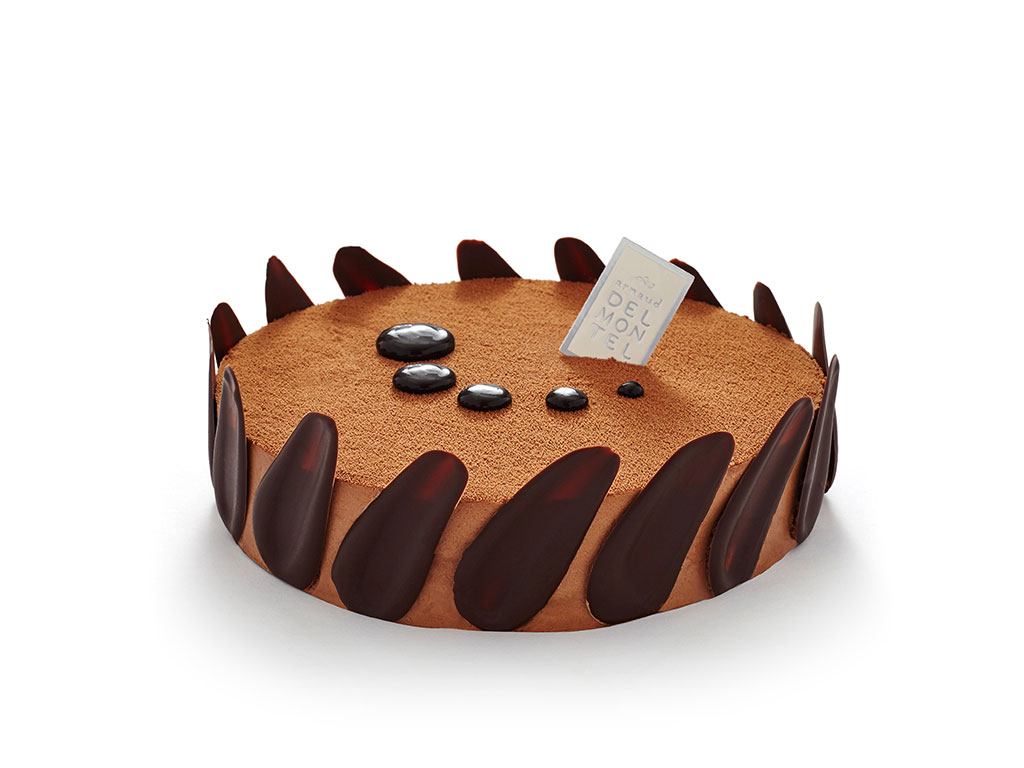 Acaoba : mousse au chocolat noir BIO, crémeux chocolat noir BIO, biscuit au chocolat noir sans farine