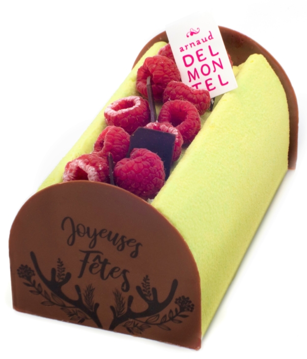 Bûche framboisier